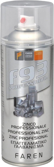 12pz spray zinco professionale 98% f 93 400 ml cod:ferx.58746