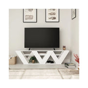 Porta TV Ralla 158x30x40h colore bianco