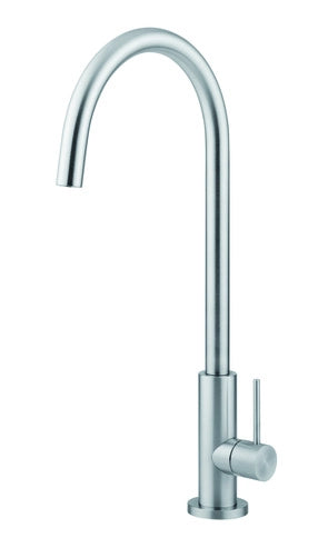 Miscelatore ACQUAMIX 9242 con canna girevole ACCIAIO INOX 9242MISCINOX