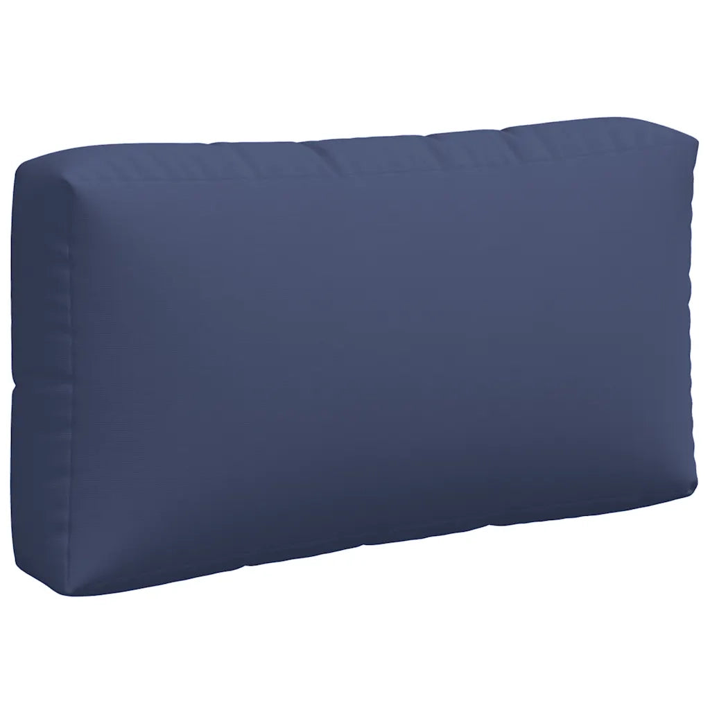 Cuscini per Pallet 3 pz Blu Marino in Tessuto Oxford