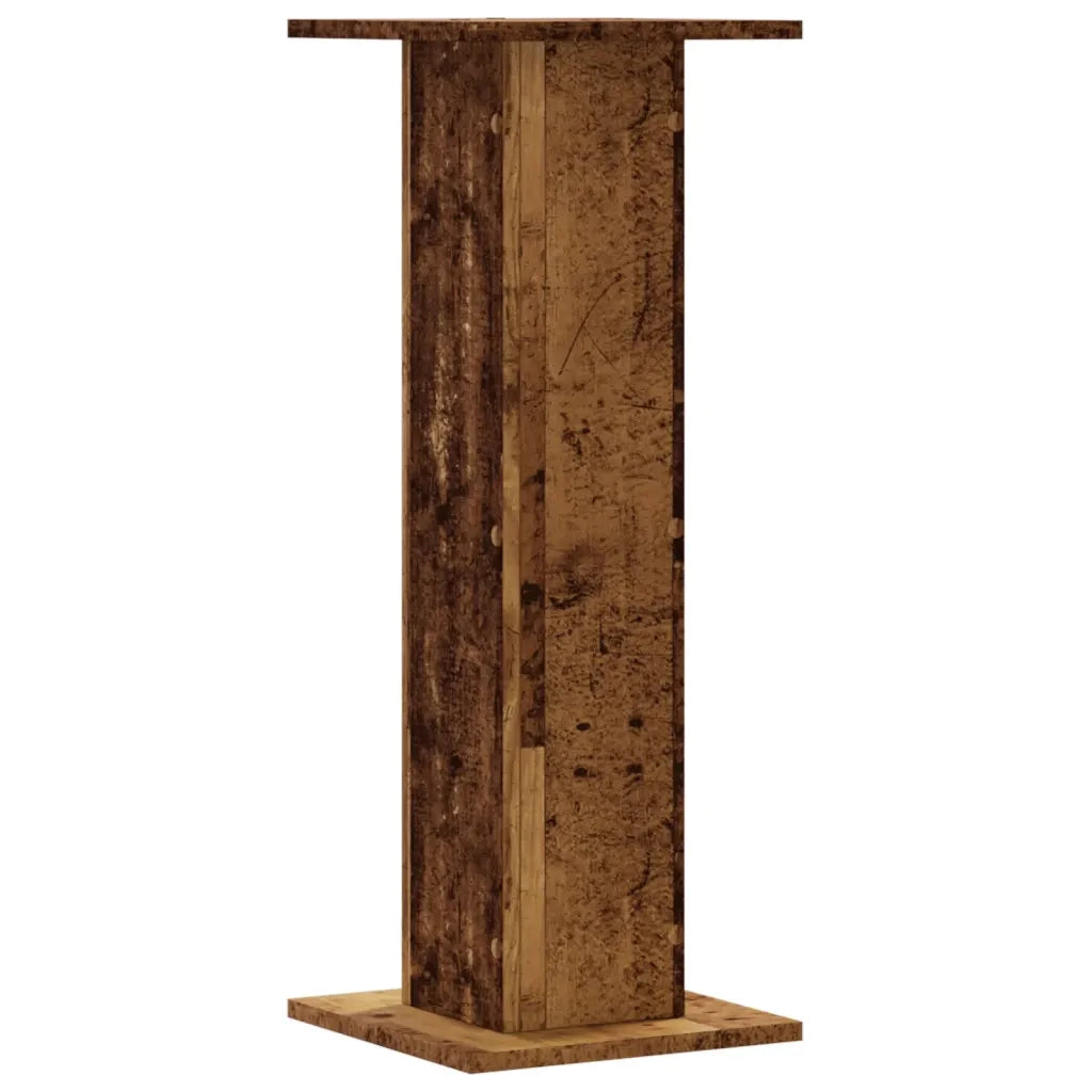 Supporti per piante | Sostegno per piante 2 pz Legno Vecchio 30x30x80 cm Truciolato
