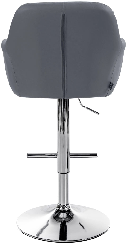 Barhocker Natoma Kunstleder chrom