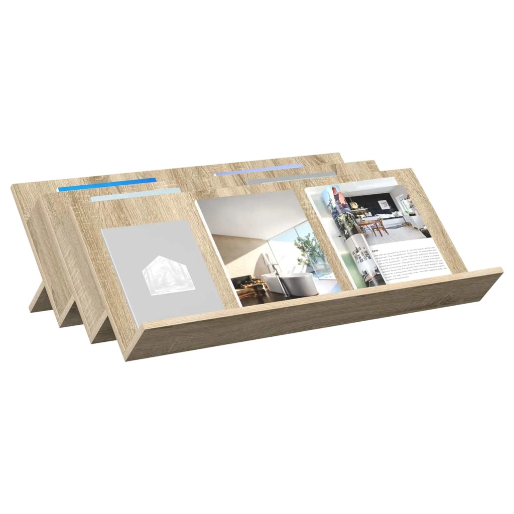 Scaffale per riviste Rovere Sonoma 90 x 53 x 28,5 cm CFW8535867