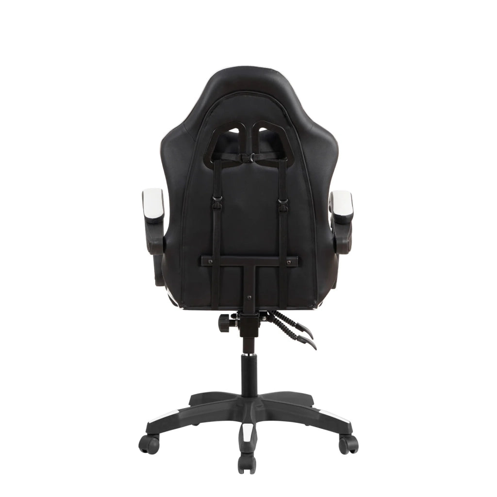 POLTRONA GAMING ALFA NERA/BIANCA SIMILP