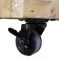 Mobile Edmond 123x41x74 h cm in Legno Marrone