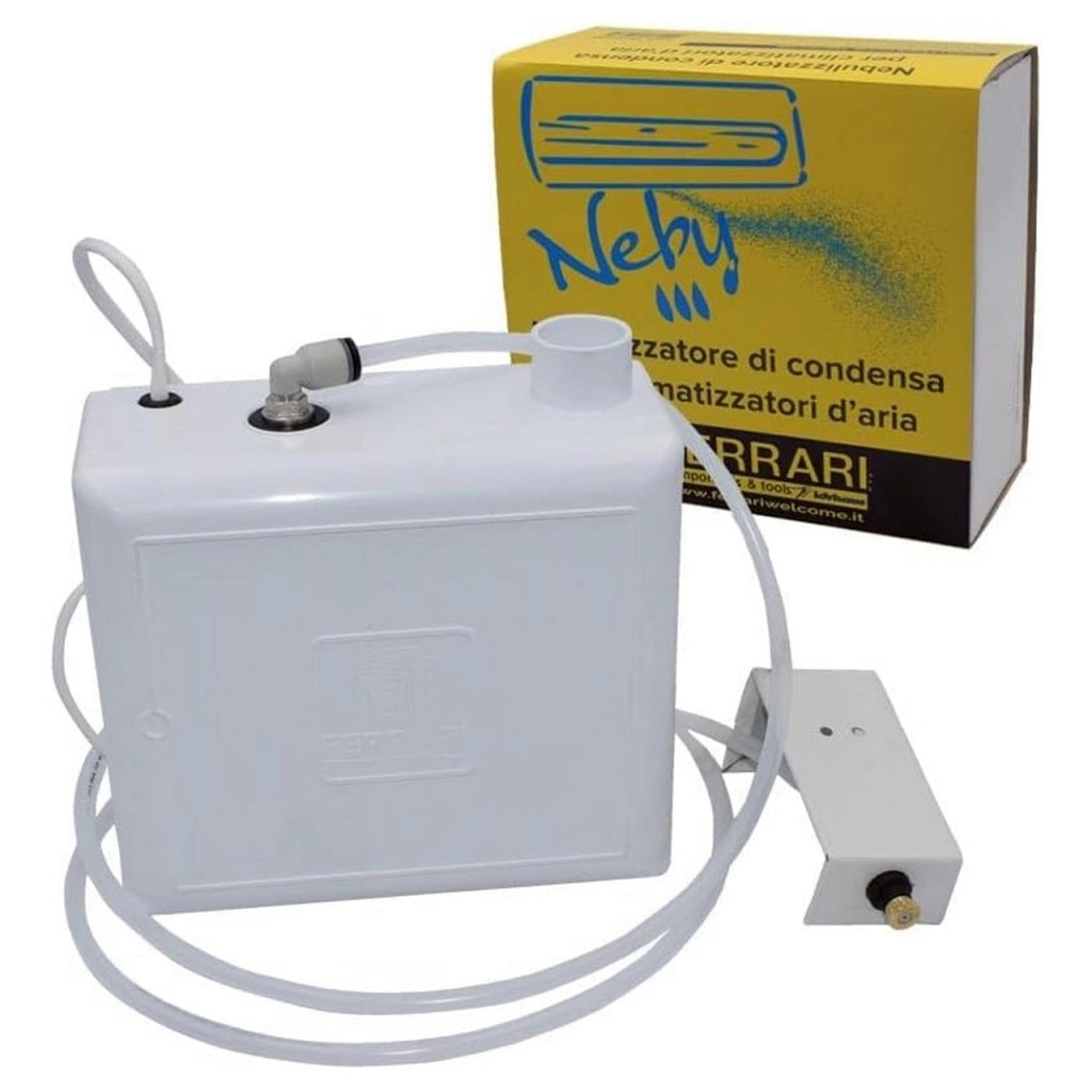 Nebulizzatore di Condensa NEBY per Climatizzatore - Sistema Automatico con Microprocessore - Installazione Esterna IP53 - 230V 50W