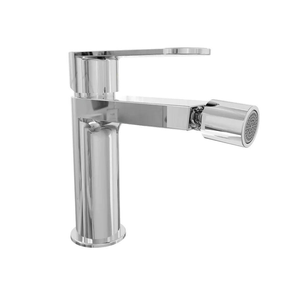Set miscelatori lavabo alto bidet miscelatore esterno vasca cromato | Margot