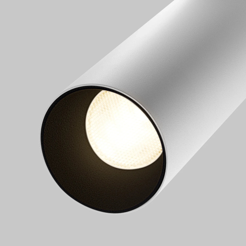 Maytoni Lampada da Binario Exility Focus LED 1 luce LED integrato bianco alluminio