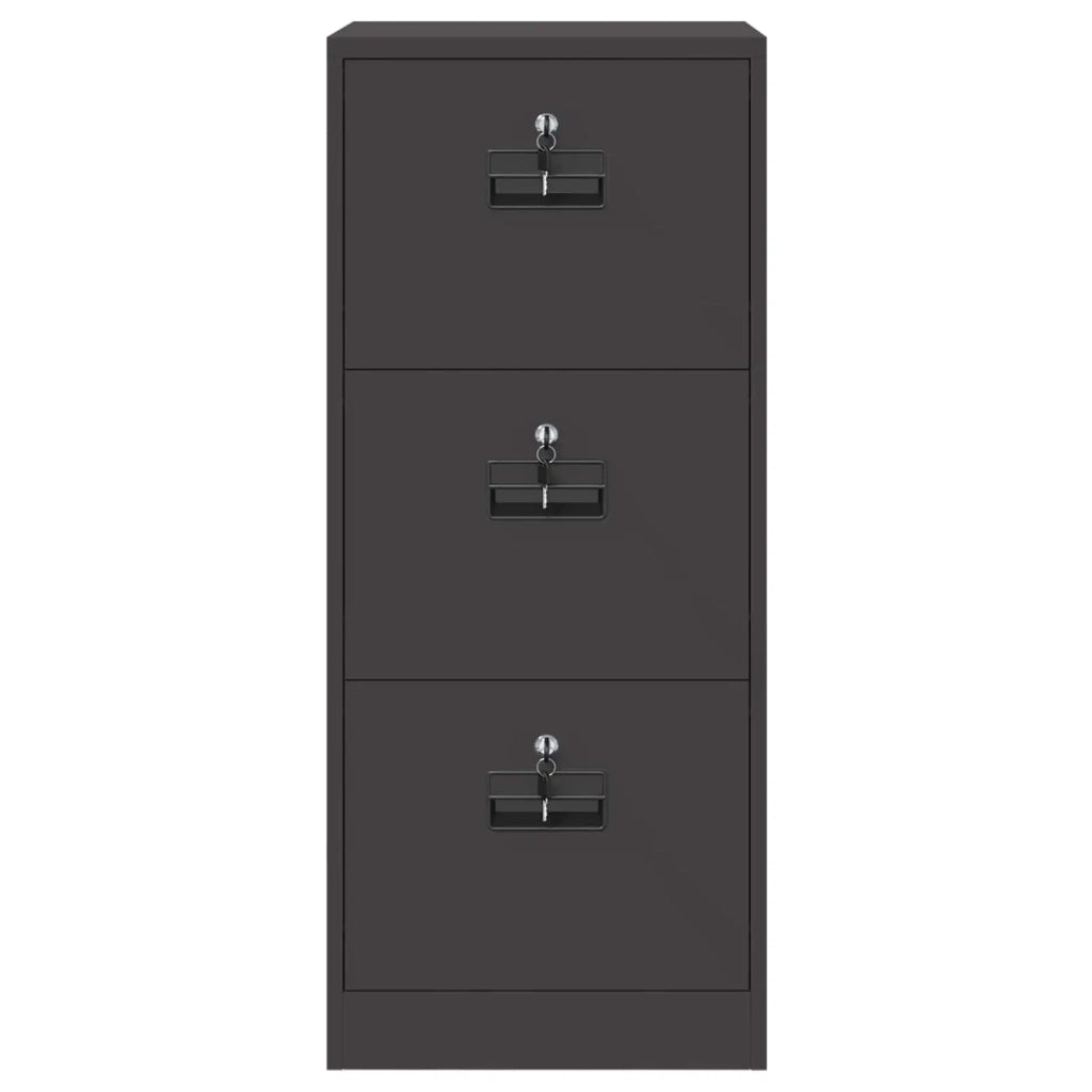 Armadio per File con cassetto Nero 45,5 x 42 x 106,5 cm CFW5580205