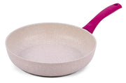 Padella in Alluminio Ø 28 cm Antiaderente Induzione Bisetti Stonerose