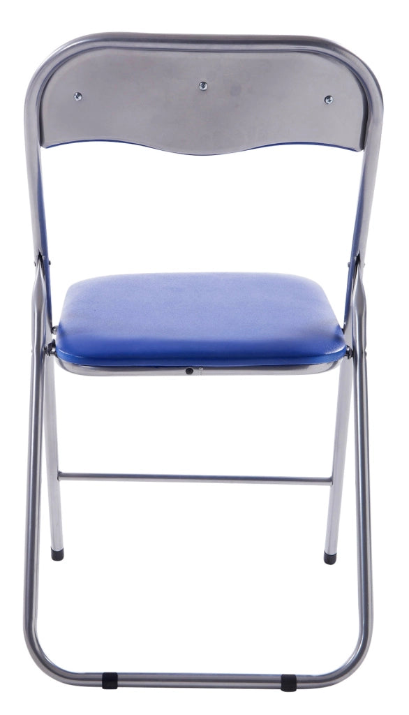 Sedia pieghevole Felix Blu/argento