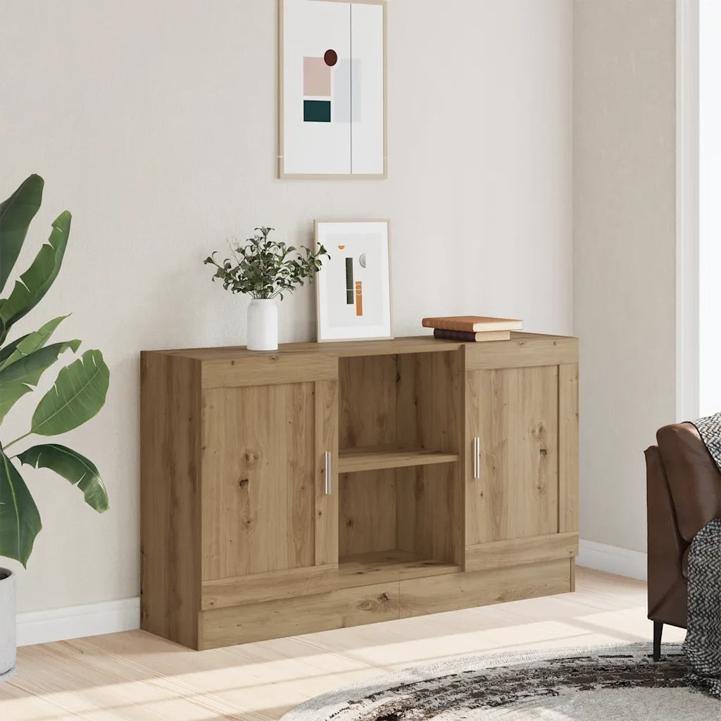 Credenza Rovere Artigianale 120x30,5x70 cm in Truciolato