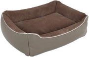Letto per cani e gatti in sabbia, 62 x 50 x 17 cm