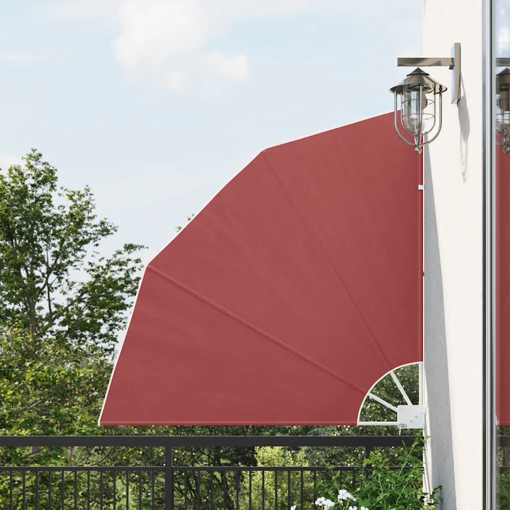 Tenda Laterale per Balcone Pieghevole-Tenda parasole per balcone Terracotta 140x140 cm