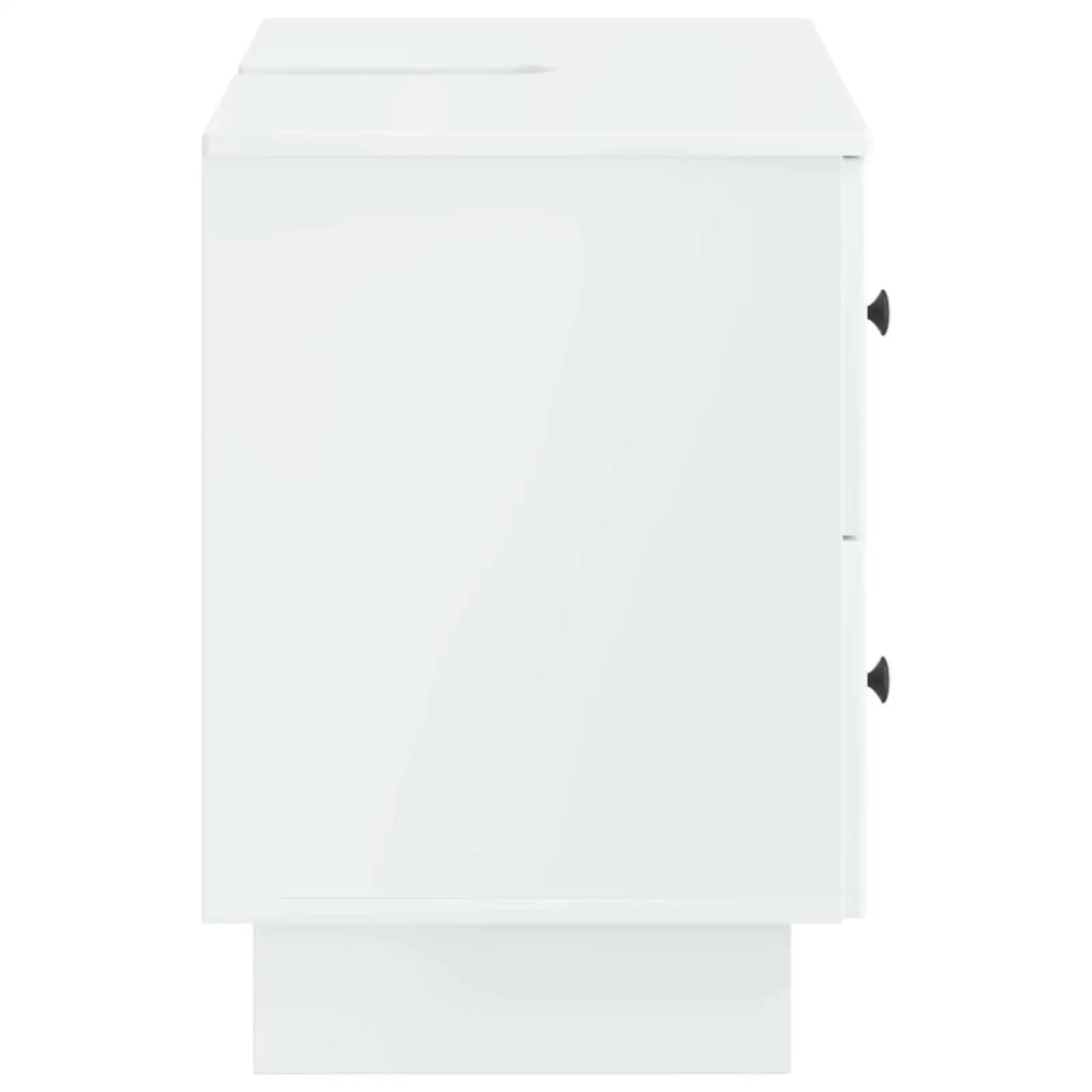 Armadio per Lavabo da Bagno EDE Bianco Lucido 82 x 41 x 59 cm 895919