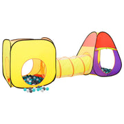 Tenda da gioco per bambini con 250 palline 255 x 80 x 100 cm multicolore 02_0005145
