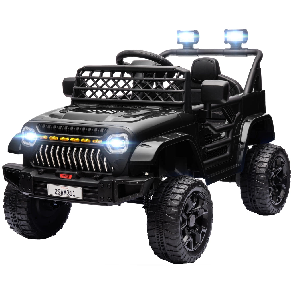 Auto Elettrica per Bambini con Telecomando ¨C zephmum ¨C Nero