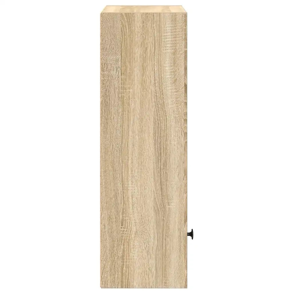 vidaXL Libreria Rovere Sonoma 31x24x77 cm in Legno Multistrato