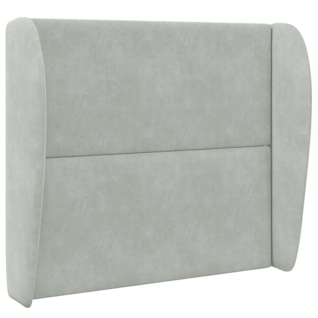 Orecchia della Testata Grigio chiaro 80 x 23 x 6 cm Velluto CFW2995052