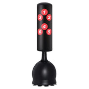 Sacco da boxe pesante ¨C zephmum ¨C nero 165cm con ventose