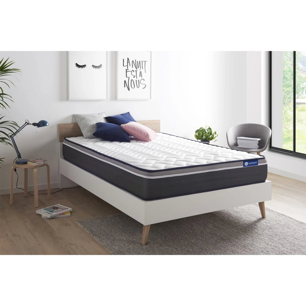 Materasso matrimoniale Actilatex plus 140x200cm - Spessore : 26cm - Lattice e memory foam - Molto rigido