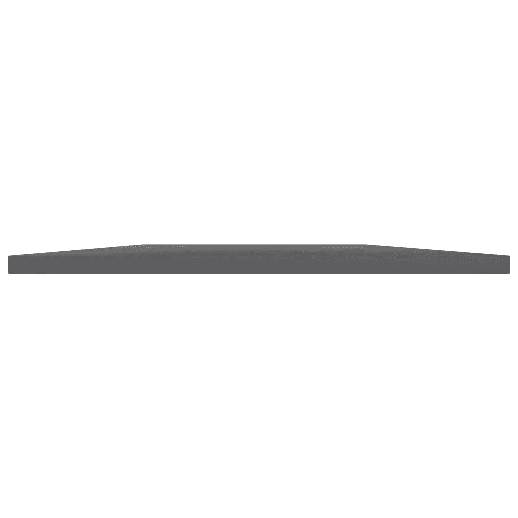 Ripiani per Libreria 8pz Grigio Lucido 60x50x1,5cm Multistrato 805281