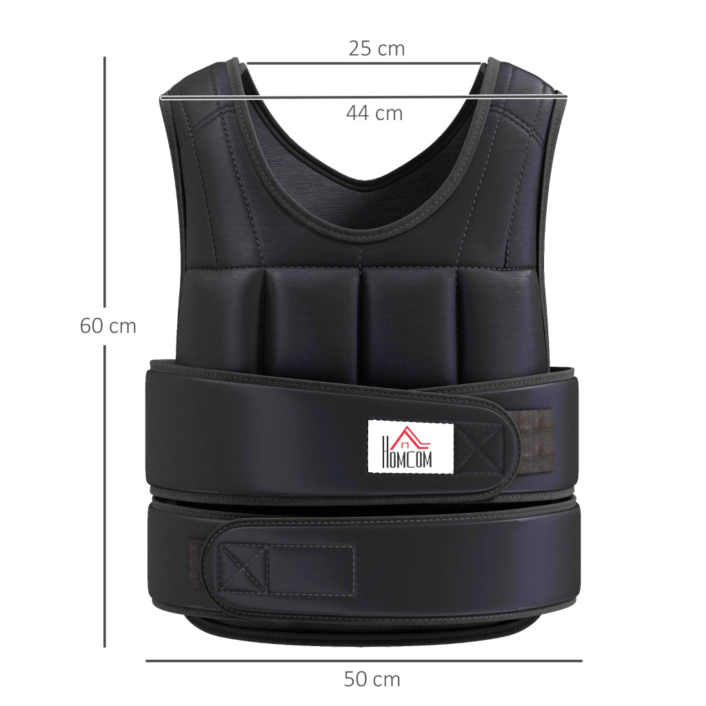 Gilet Lestato Regolabile ¨C Minimal ¨C 50x60cm Nero