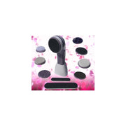 Trade Shop - Trattamento Corpo 5 In 1 Depilatore Massaggiatore Rimuovi Calli Pulizia Viso -