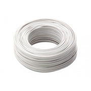 CAVO UNIFILARE ANTIFIAMMA - 2,5 MMQ BIANCO - 100 metri