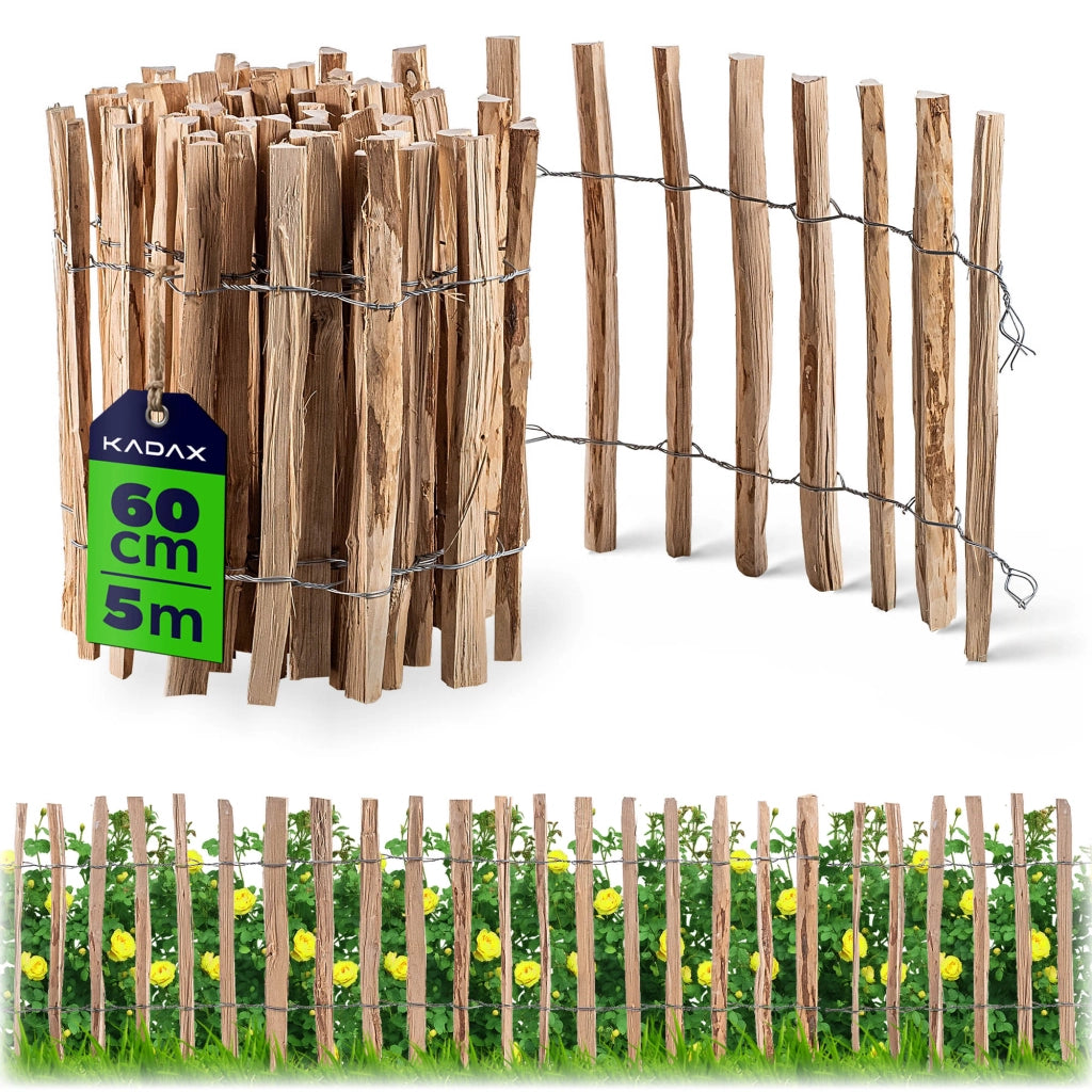 Recinzione protettiva avvolgibile KADAX Hazel Stacket Fence 500x60 4-6cm
