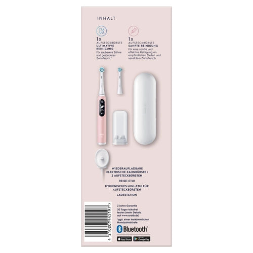 Oral-B 445197 spazzolino elettrico Adulto Spazzolino a vibrazione Rosa, Bianco