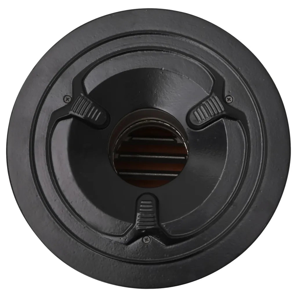 Stufa a Legna da Campeggio-Caminetto a Legna Argento 51,5x35x30,5 cm Acciaio Inox