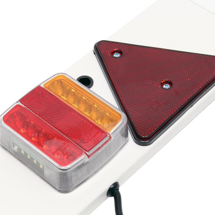 Barra portaluci a LED per rimorchio a 7 poli Con luci posteriori stop e frecce