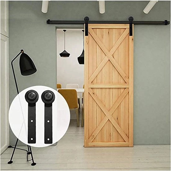 Porta scorrevole / porte di scuderia / maniglia porta / guida di pavimento, binario di passaggio, sistema porta scorrevole,