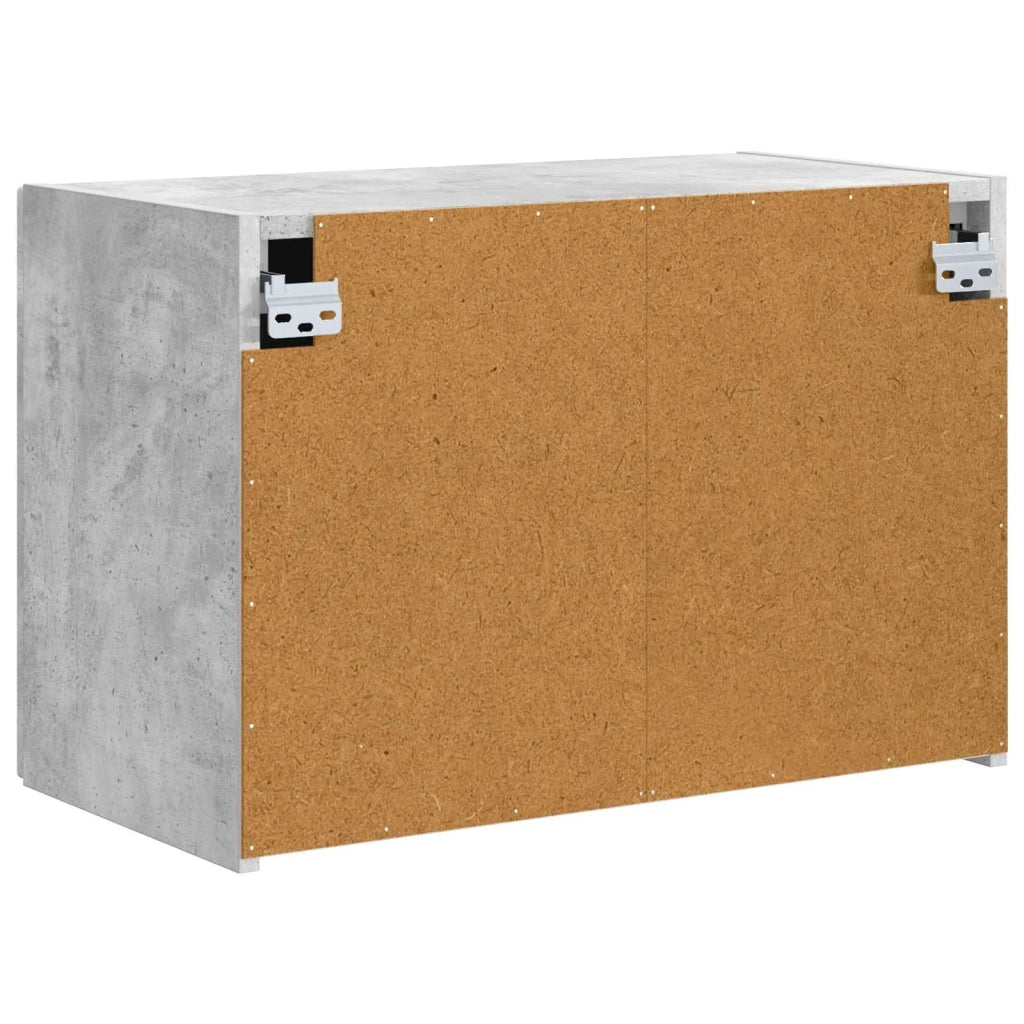 Mobile TV da parete Grigio cemento 59,5 x 31 x 40 cm 892335