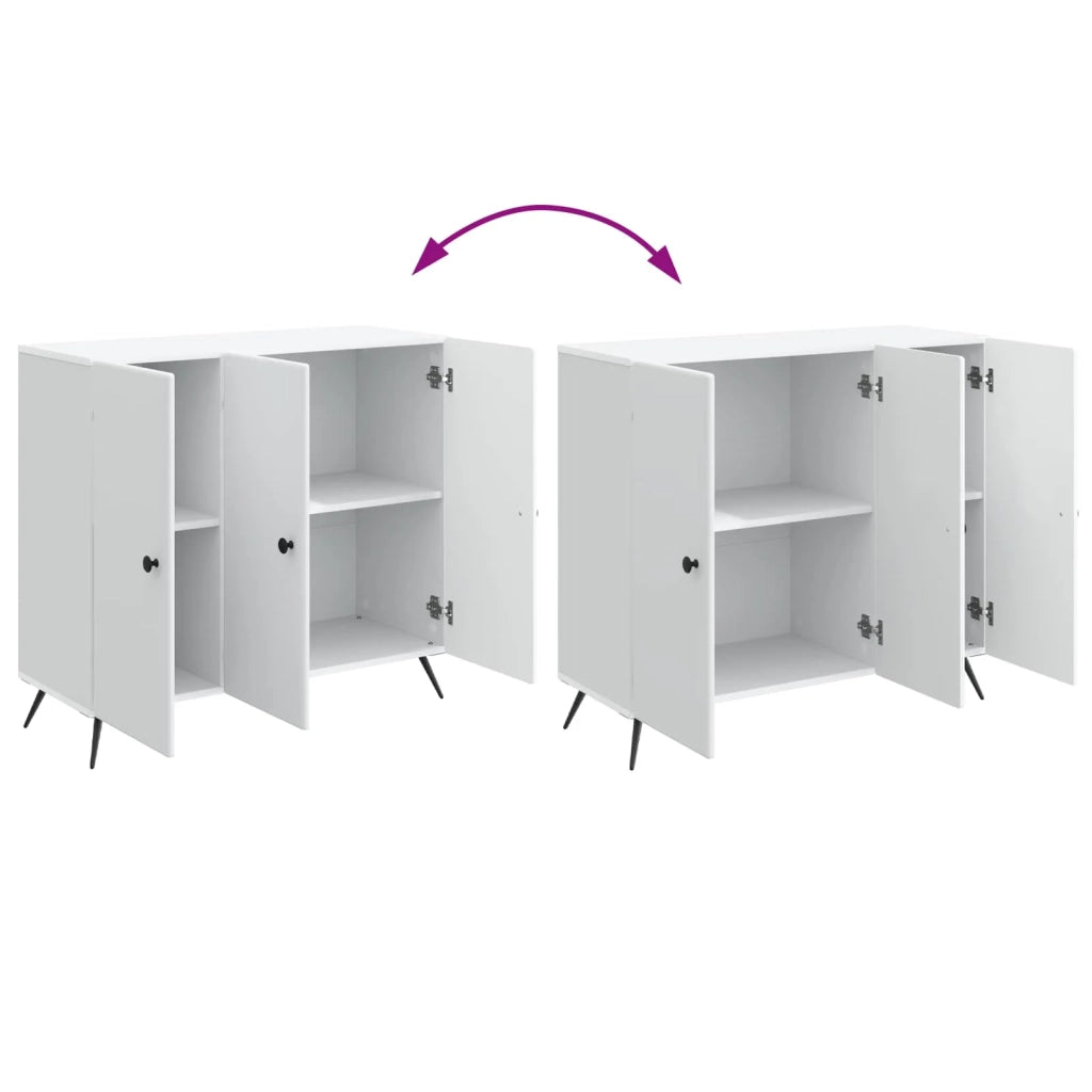 Credenza Bianco 89 x 34,5 x 80 cm Legno ingegnerizzato 895565