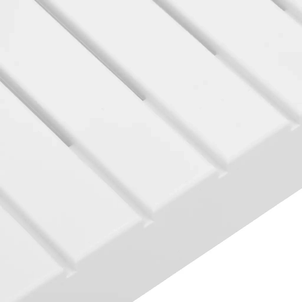 Set Divani da Giardino con Cuscini 4 pz in Plastica Bianco cod mxl 39131