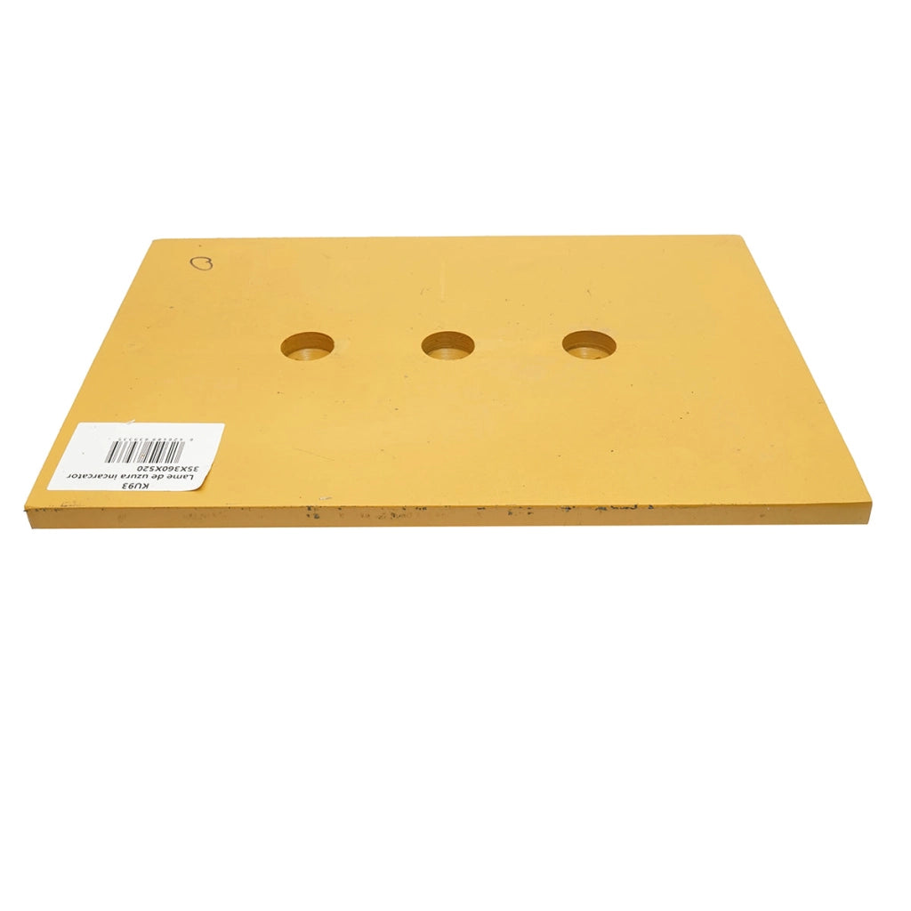 Lama antiusura per caricatore Komatsu codice OEM 42177H2260 DBF
