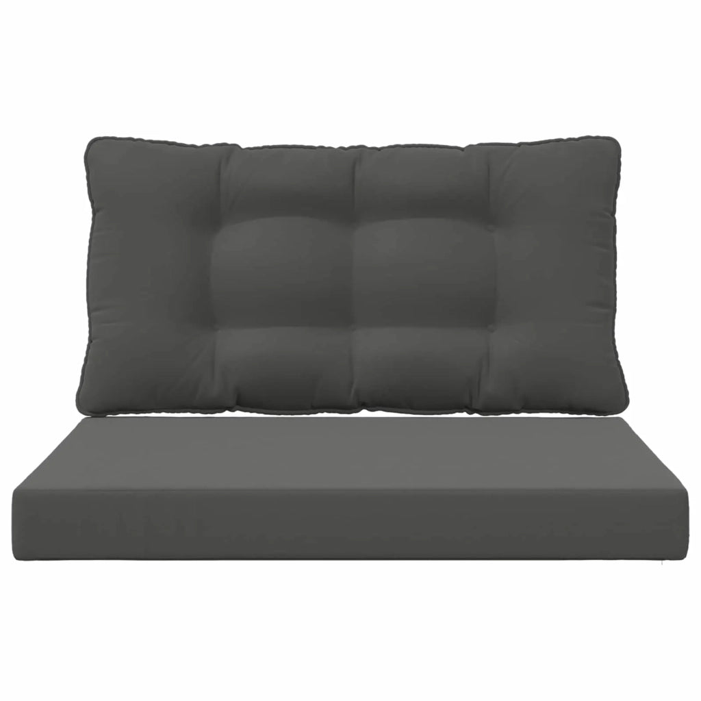 Cuscino per divano da esterno 2 pcs Antracite Poliestere 900897
