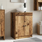 Mobile da bagno con lavabo Legno antico 54 x 35 x 83 cm