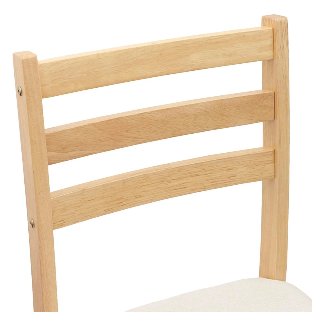 Sedie da pranzo 2 pcs Naturale 40 x 47,5 x 99,5 cm 42020467