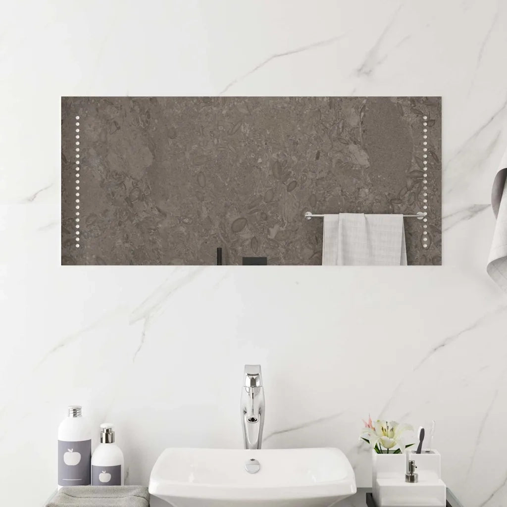 Specchio da Bagno con Luci LED 90x40 cm cod mxl 67518