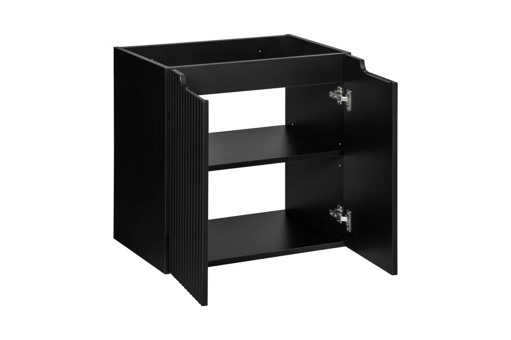 Mobile sottolavabo 60 cm 2 ante Nova Black 60 x 57 x 39 cm