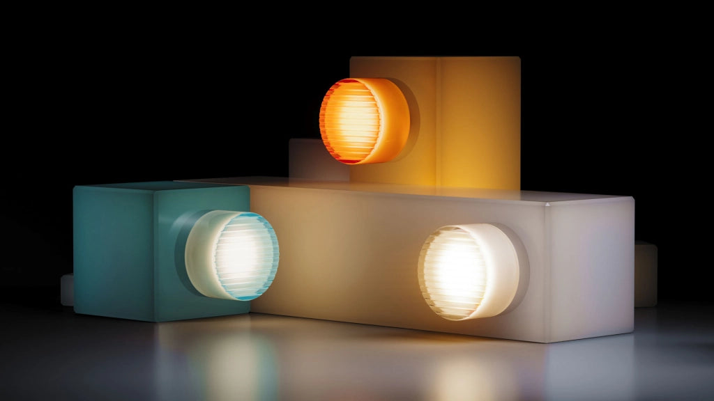 Beneito Faure Applique Led da Parete Oma - 8W, IP65, CCT Switch 2000K/2800K/4000K, Plafoniera da parete in Alluminio Vintage - Ambra