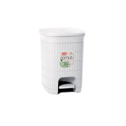 PATTUMIERA A PEDALE 'DOMUS' dust white  - STEFANPLAST