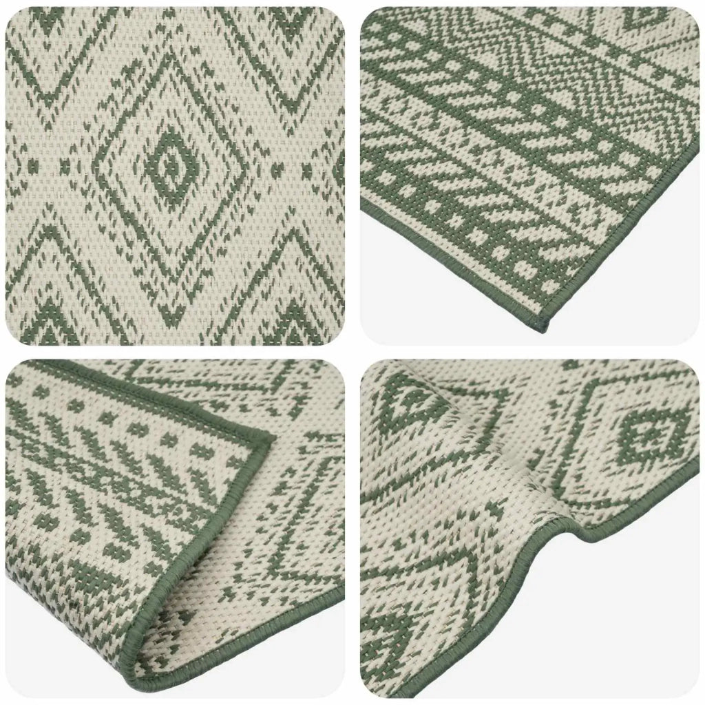 Tappeto da Area Naturale e Verde 160 x 230 cm PET 42043884