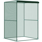 Serra per Giardino ¨C zephmum ¨C Verde 120x120x180 cm Acciaio