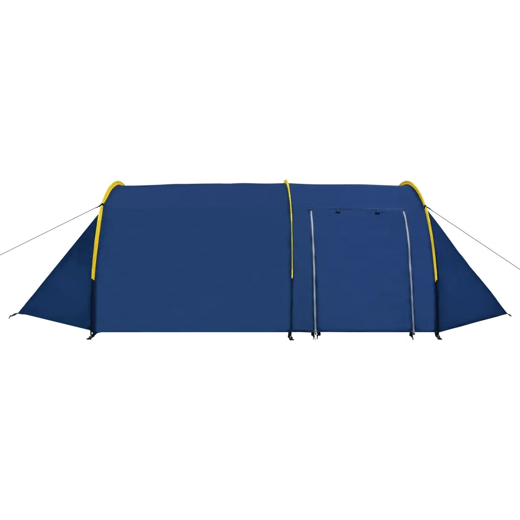 Tenda da Campeggio per 4 Persone Blu Marino/Giallo 90517