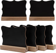 Pannelli di segnalazione in legno - mini pannelli di segnalazione - 6 pezzi - pannelli di segnalazione per tavolo