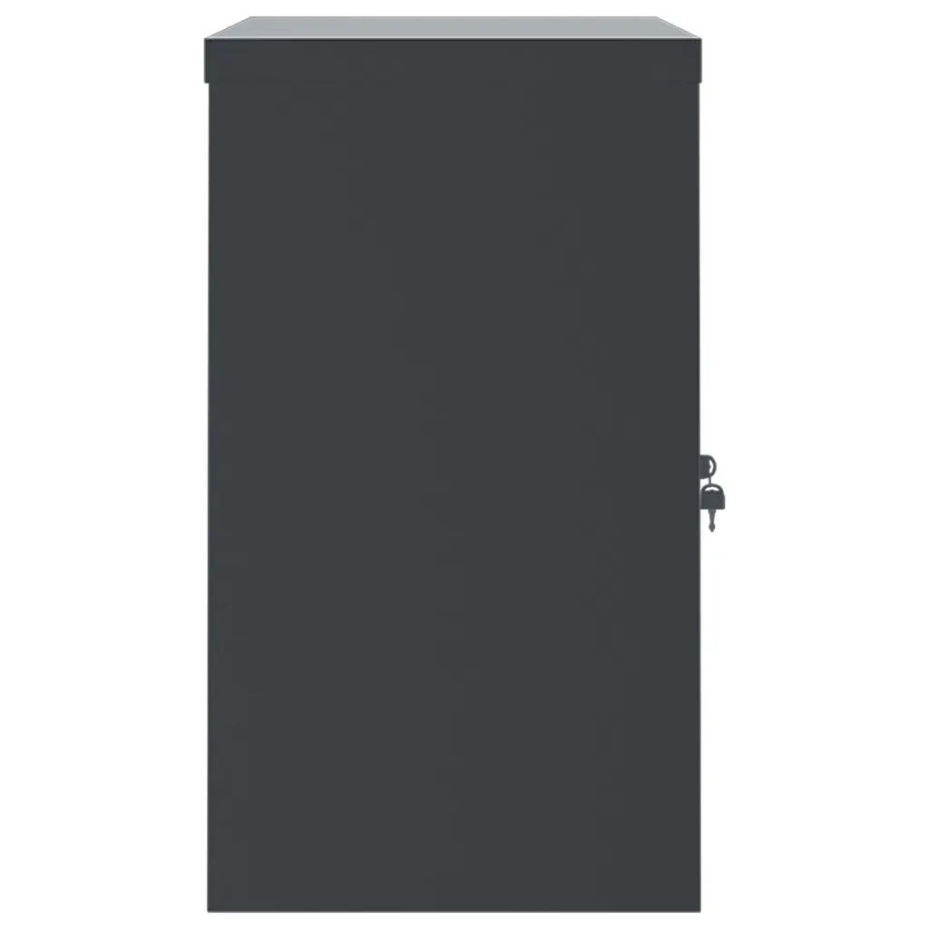 Armadio Classificatore Antracite 90x40x70 cm in Acciaio CFW6398564